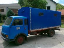 Cerade, prozirno platno, kamion 