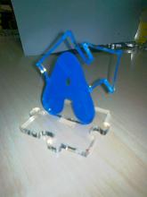 Slova od plexiglass,Zabranjeno pusenje, lasersko secenje,plaxiglass 